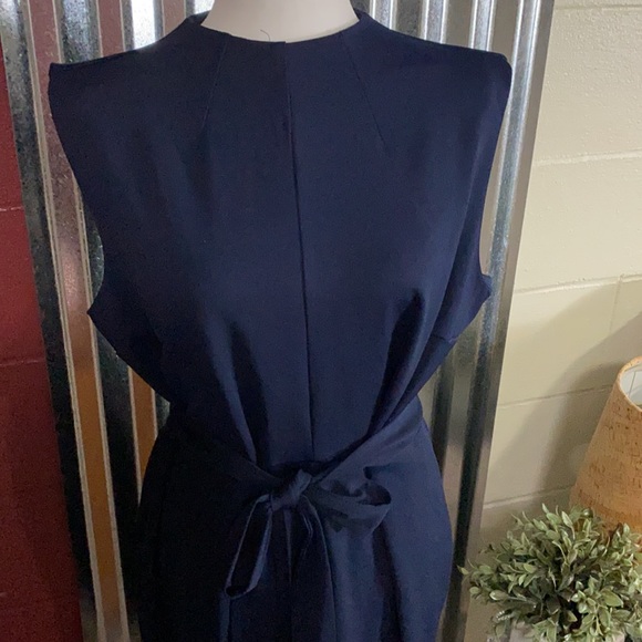 NWT Alexa Admor Fara tie-waist sheath dress 1X - Picture 3 of 5